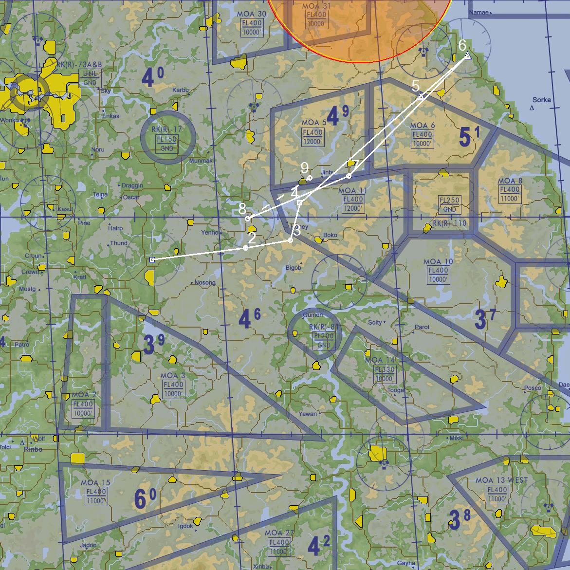 Flight Map